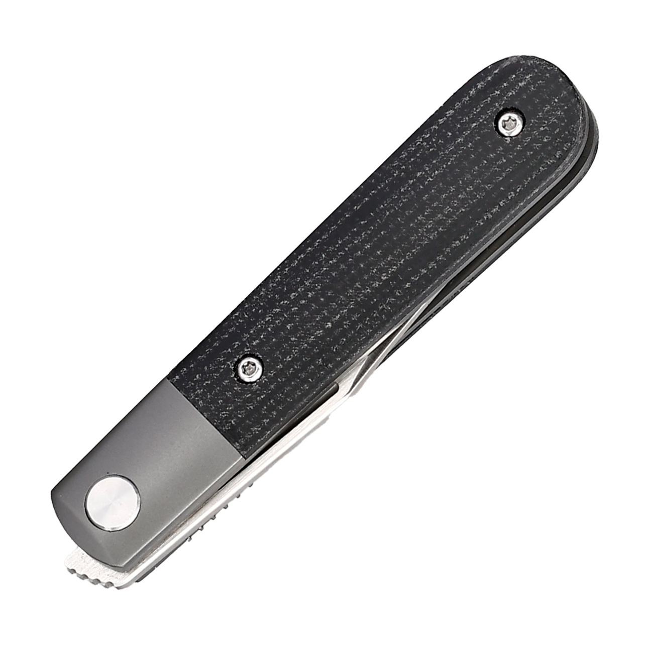 Bker Plus Einhandmesser Modern Barlow Nitro-V Stahl schwarzgrau inkl. Grtelclip Bild 4