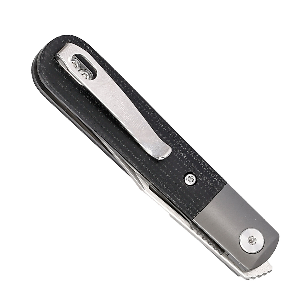 Bker Plus Einhandmesser Modern Barlow Nitro-V Stahl schwarzgrau inkl. Grtelclip Bild 5