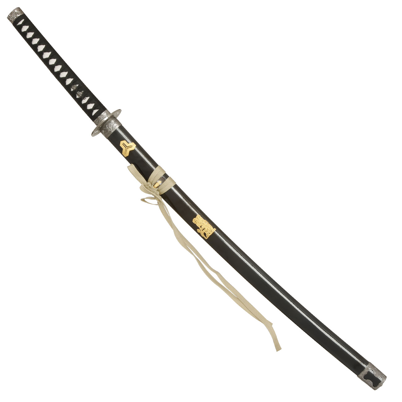 Haller Dekokatana Bride schwarz/wei inkl. Holzstnder Bild 3