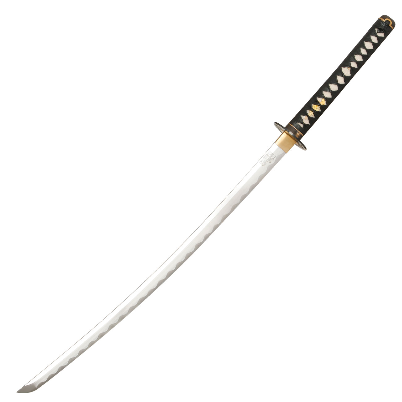 John Lee Katana Bride schwarz/wei inkl. Schwertkoffer, Schutzhlle, Holzstnder & Pflegeset Bild 1