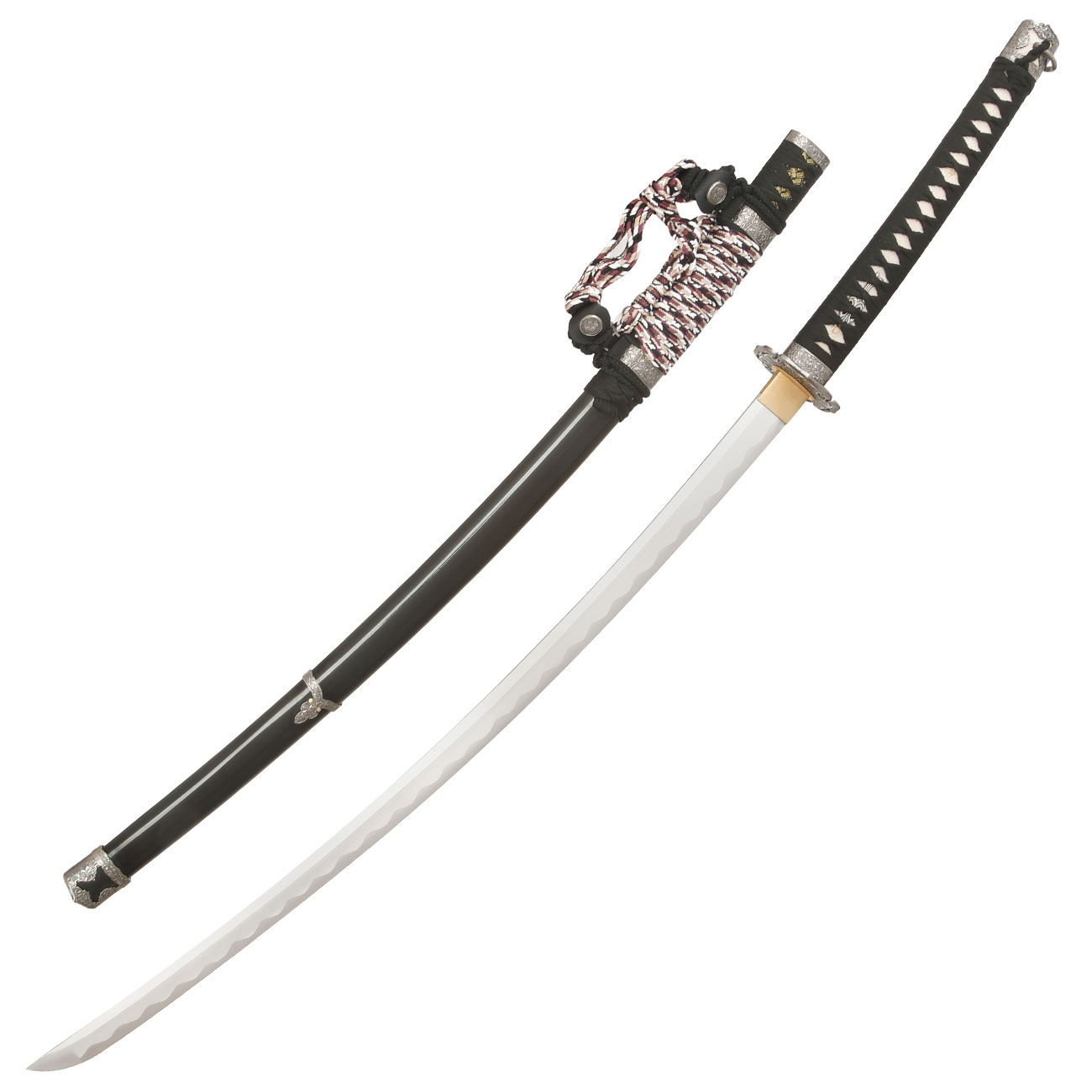 John Lee Katana Kamakura Tachi schwarz inkl. Schwertkoffer & Schutzhlle