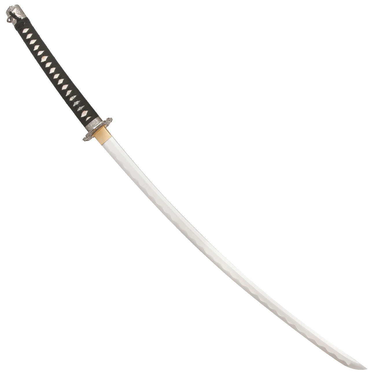 John Lee Katana Kamakura Tachi schwarz inkl. Schwertkoffer & Schutzhlle Bild 2