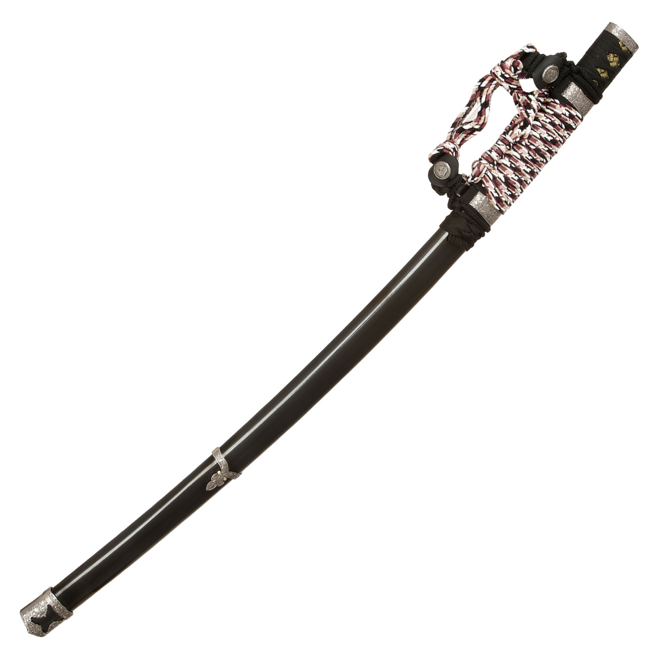 John Lee Katana Kamakura Tachi schwarz inkl. Schwertkoffer & Schutzhlle Bild 6
