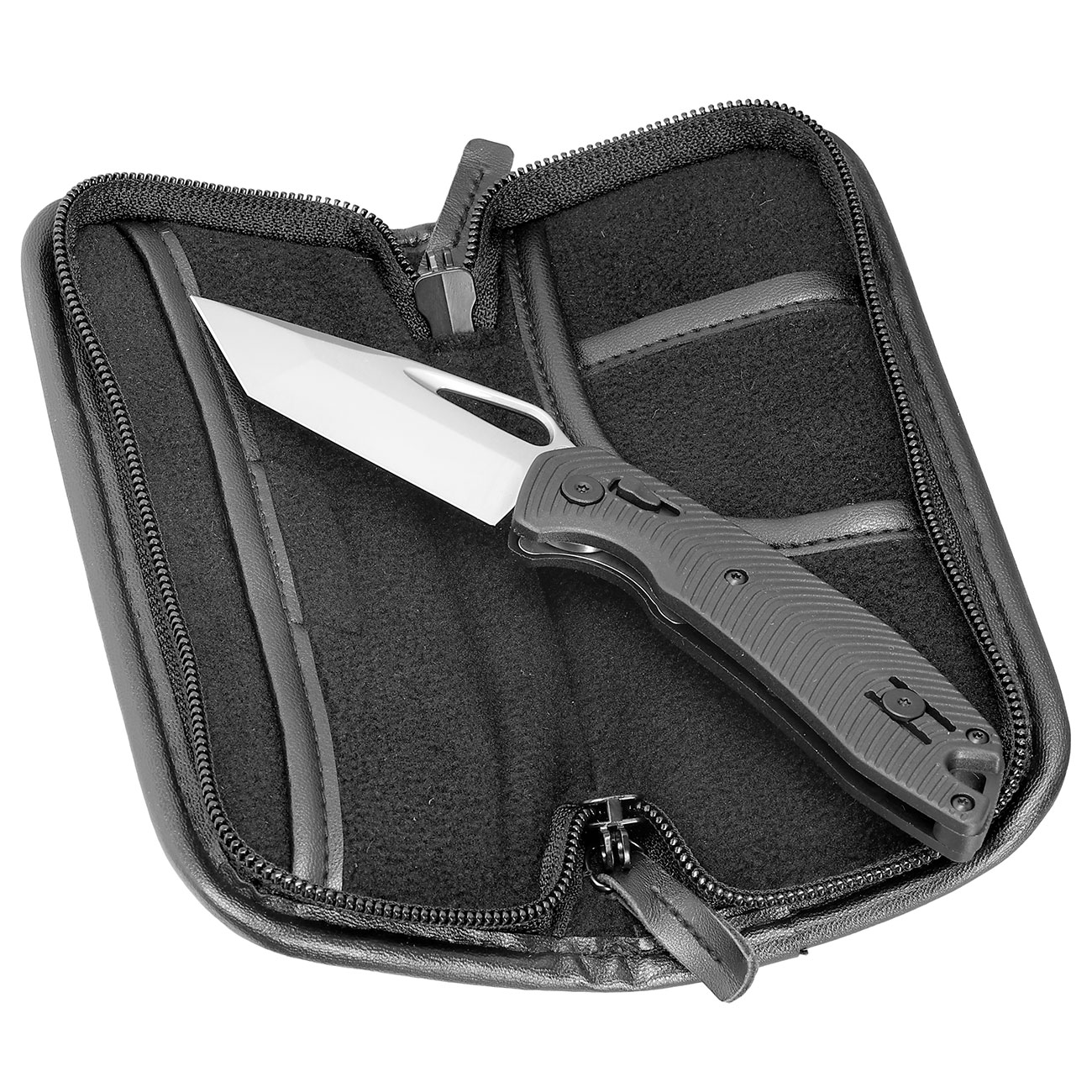 Bker Einhandmesser DTK schwarz inkl. Grtelclip & Etui Bild 4