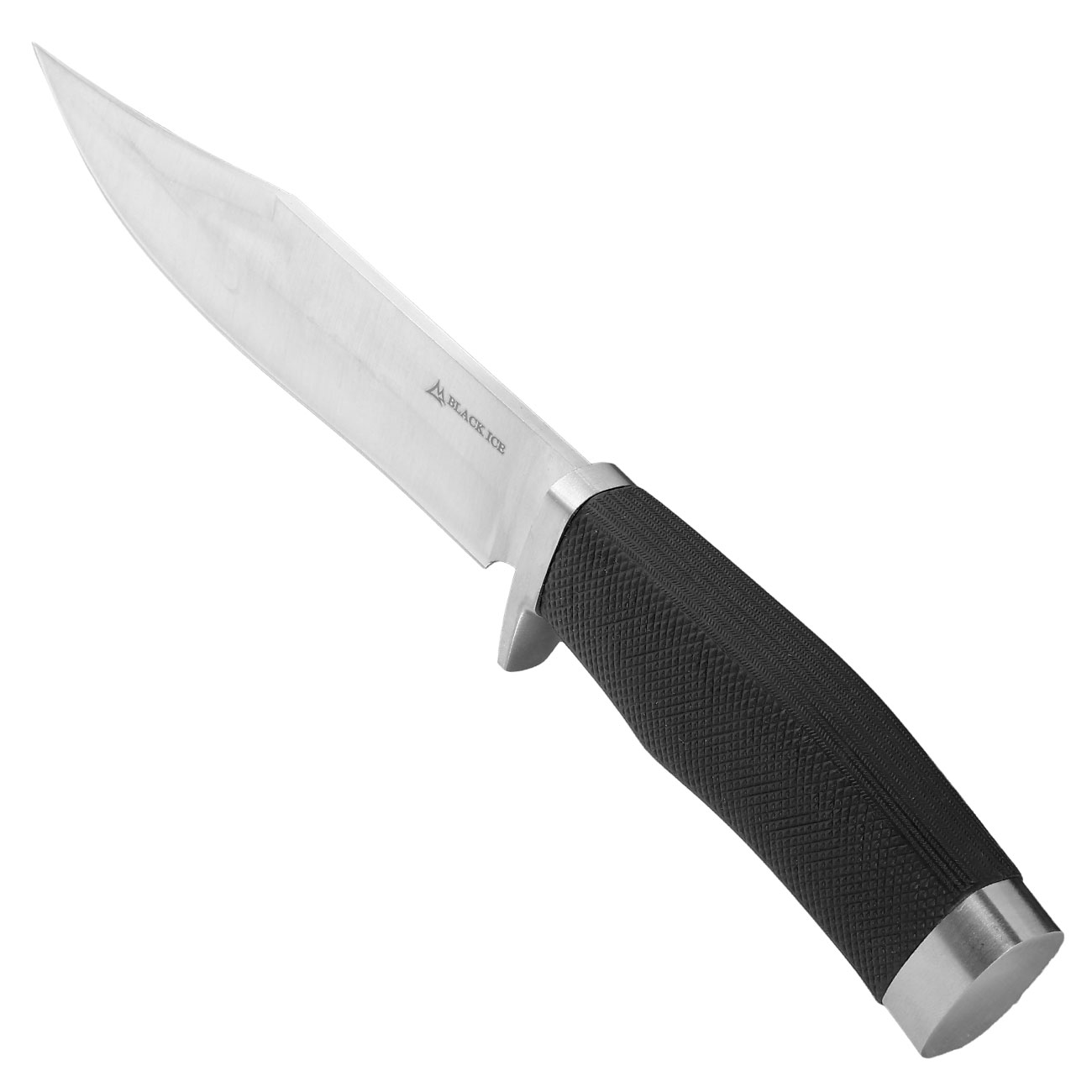 Black Ice Outdoormesser BIG silber/schwarz inkl. Nylonscheide Bild 6