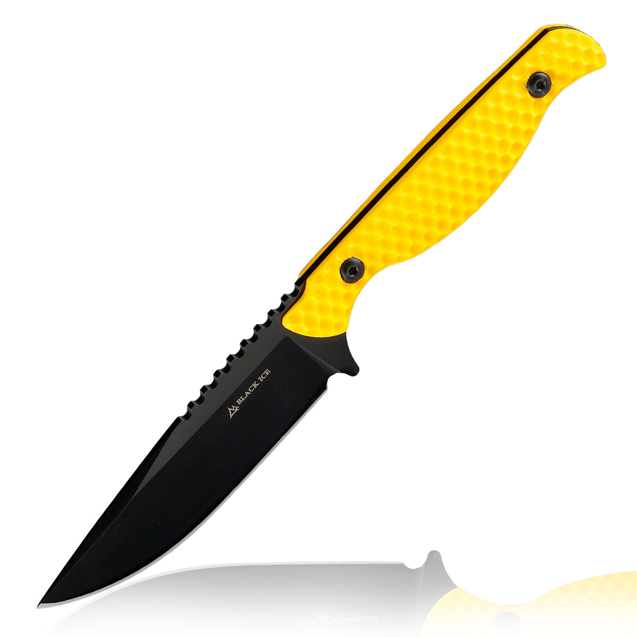 Black Ice Grtelmesser Hornet schwarz/gelb inkl. Kydexscheide