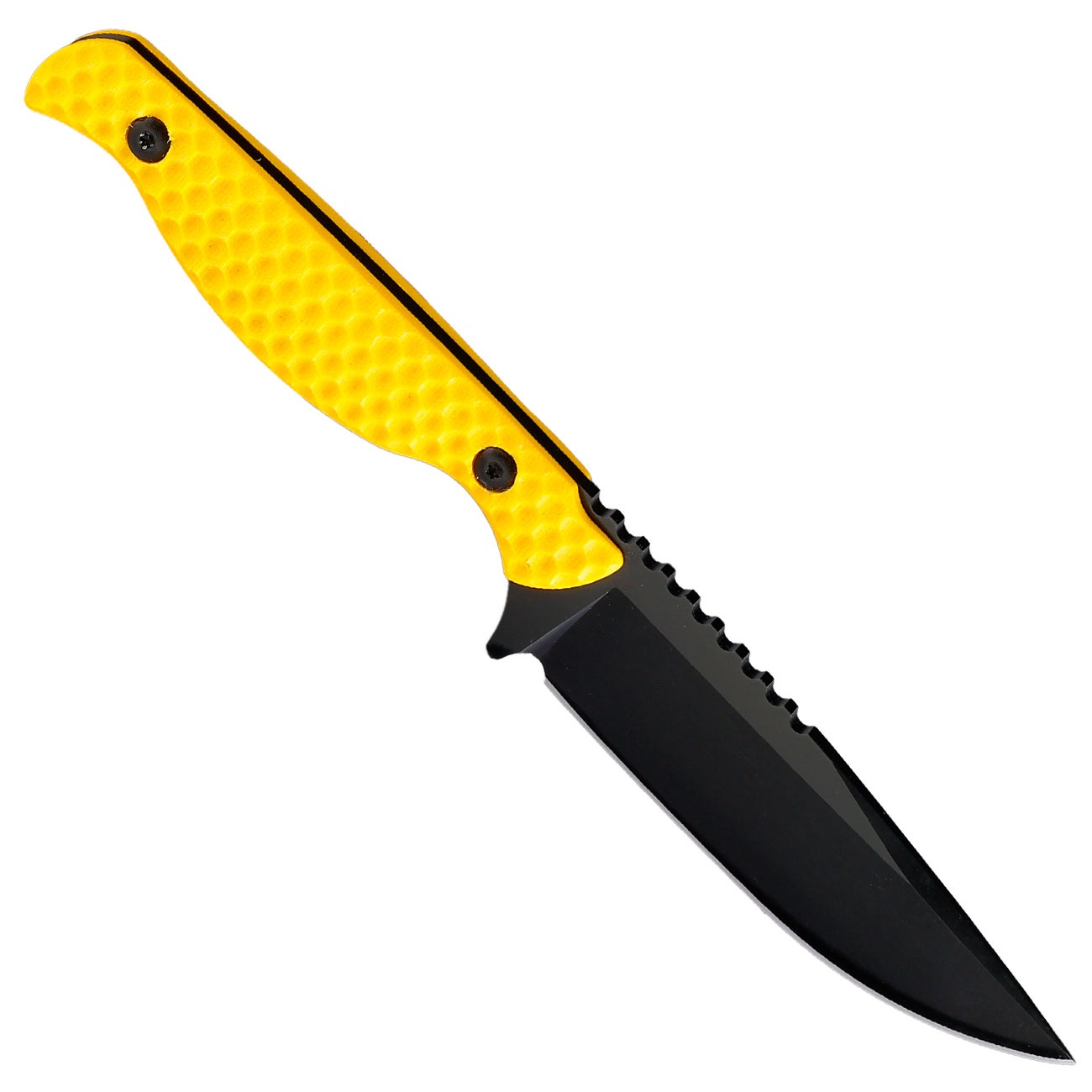 Black Ice Grtelmesser Hornet schwarz/gelb inkl. Kydexscheide Bild 1