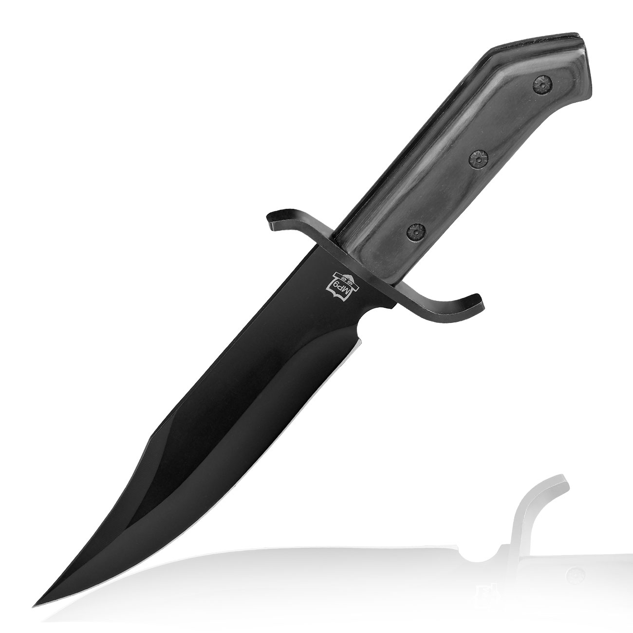 MP9 Bowiemesser Ranger I schwarz inkl. Nylonscheide