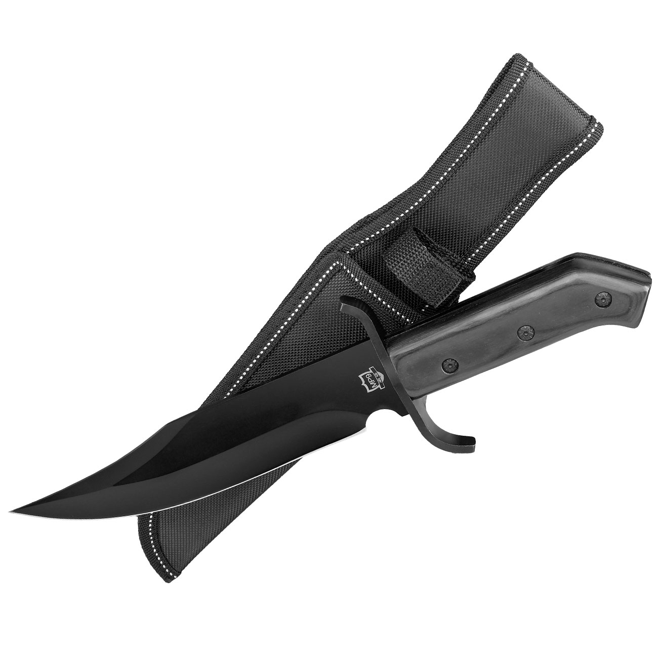 MP9 Bowiemesser Ranger I schwarz inkl. Nylonscheide Bild 3