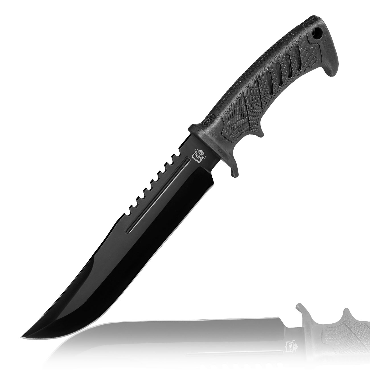 MP9 Outdoormesser schwarz inkl. Nylonscheide