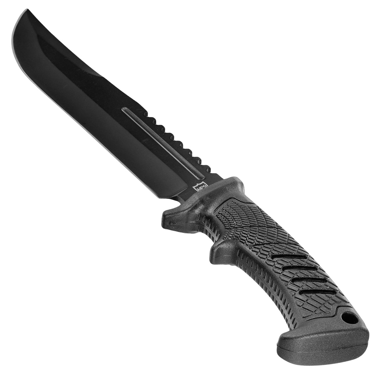 MP9 Outdoormesser schwarz inkl. Nylonscheide Bild 2