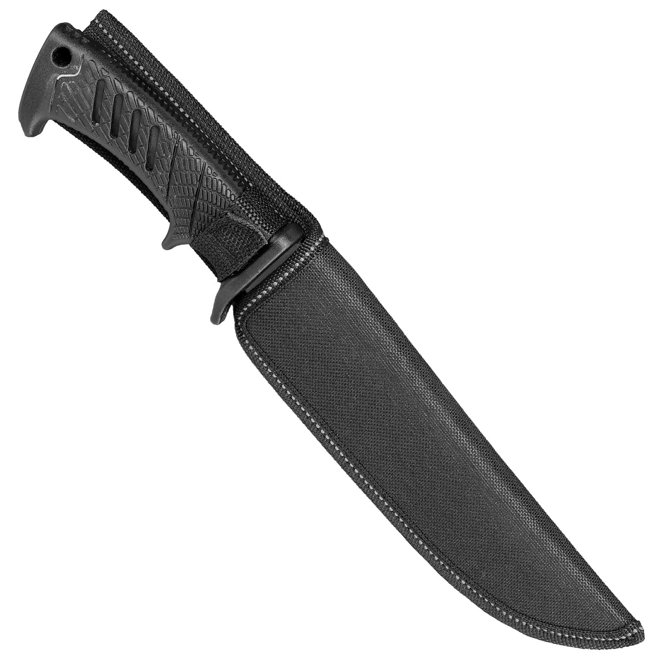 MP9 Outdoormesser schwarz inkl. Nylonscheide Bild 4