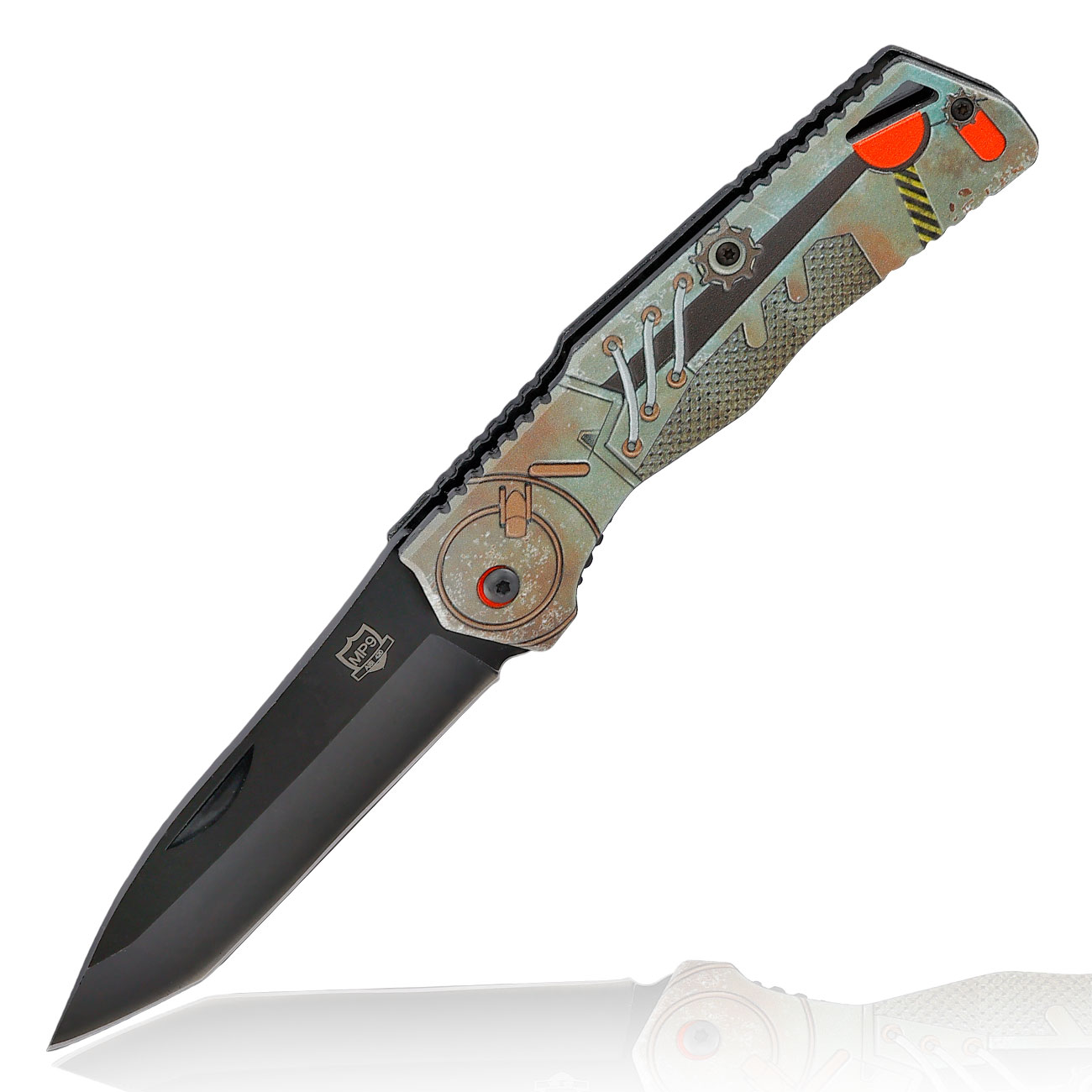 MP9 Taschenmesser Steampunk inkl. Grtelclip