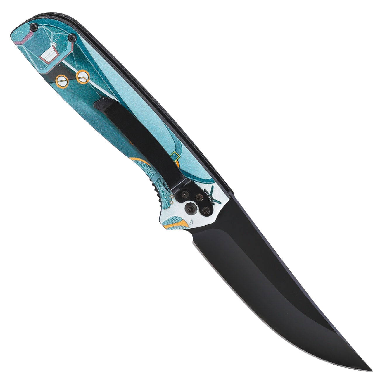 MP9 Taschenmesser Fantasy inkl. Grtelclip Bild 1