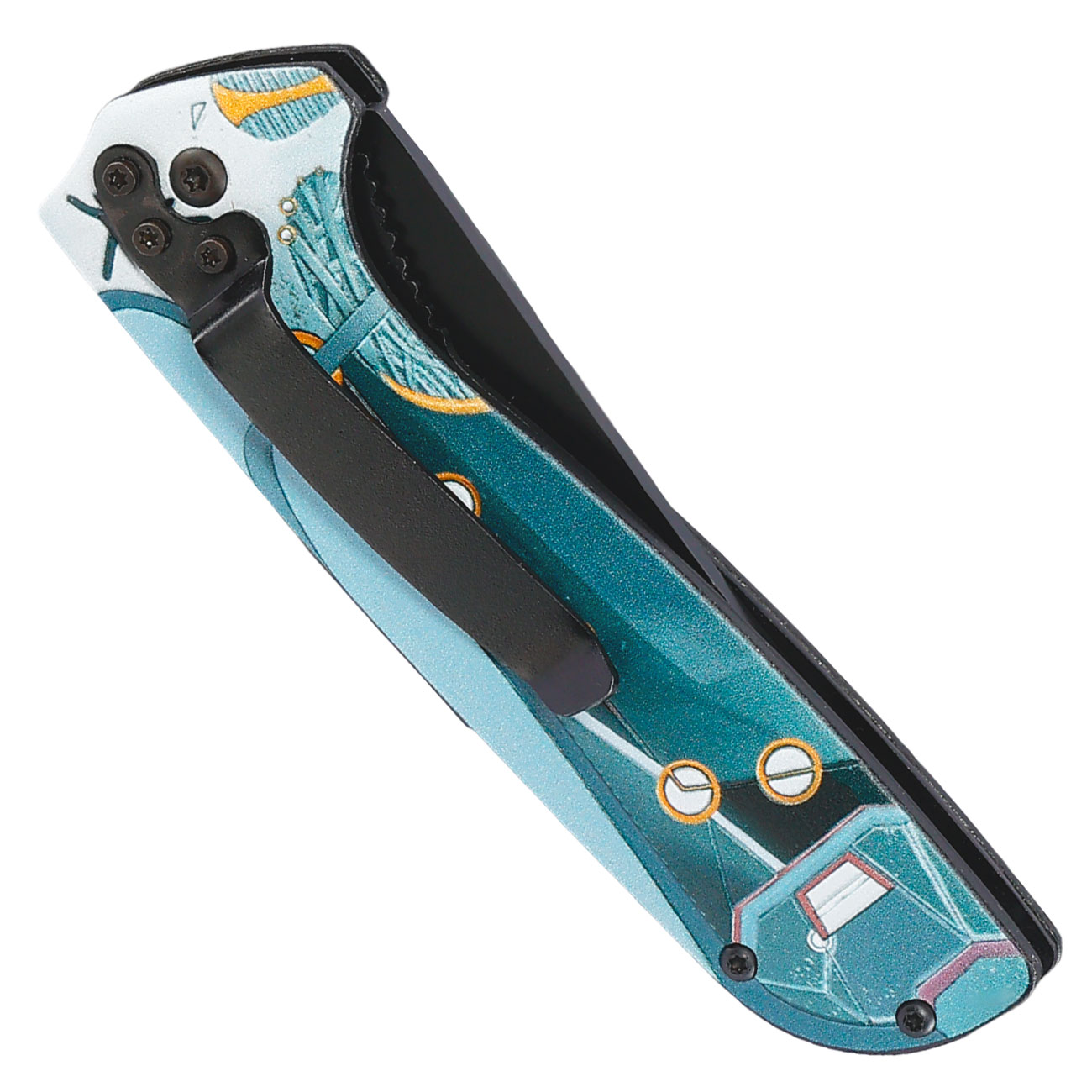 MP9 Taschenmesser Fantasy inkl. Grtelclip Bild 5