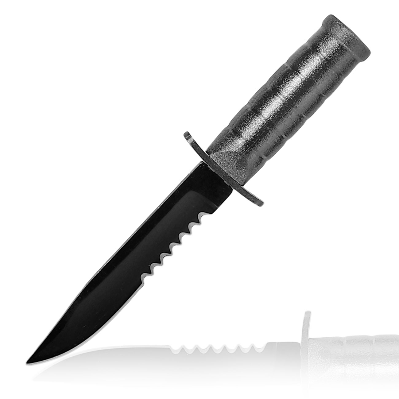 Neck Knife Mini USMC schwarz inkl. Kydexscheide & Kugelkette