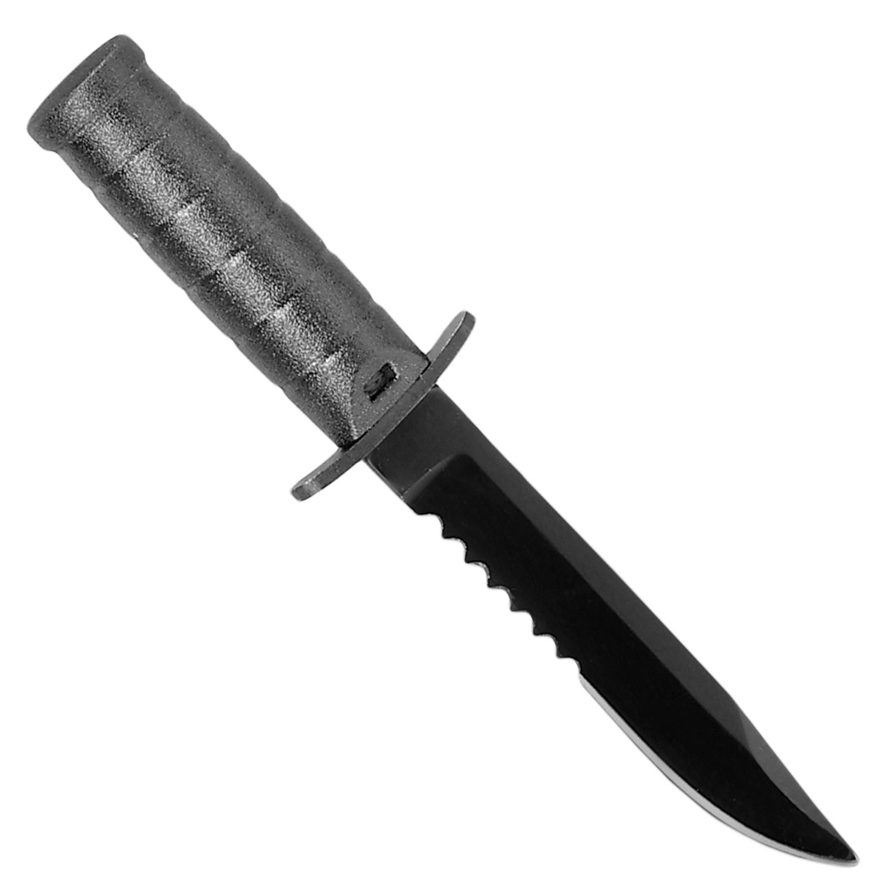 Neck Knife Mini USMC schwarz inkl. Kydexscheide & Kugelkette Bild 1