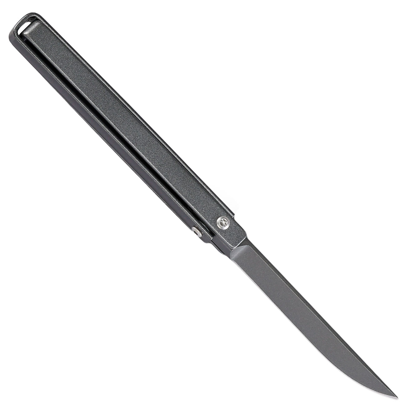 Folding Knife 360 mit Glasbrecher titan inkl. Lederholster Bild 1