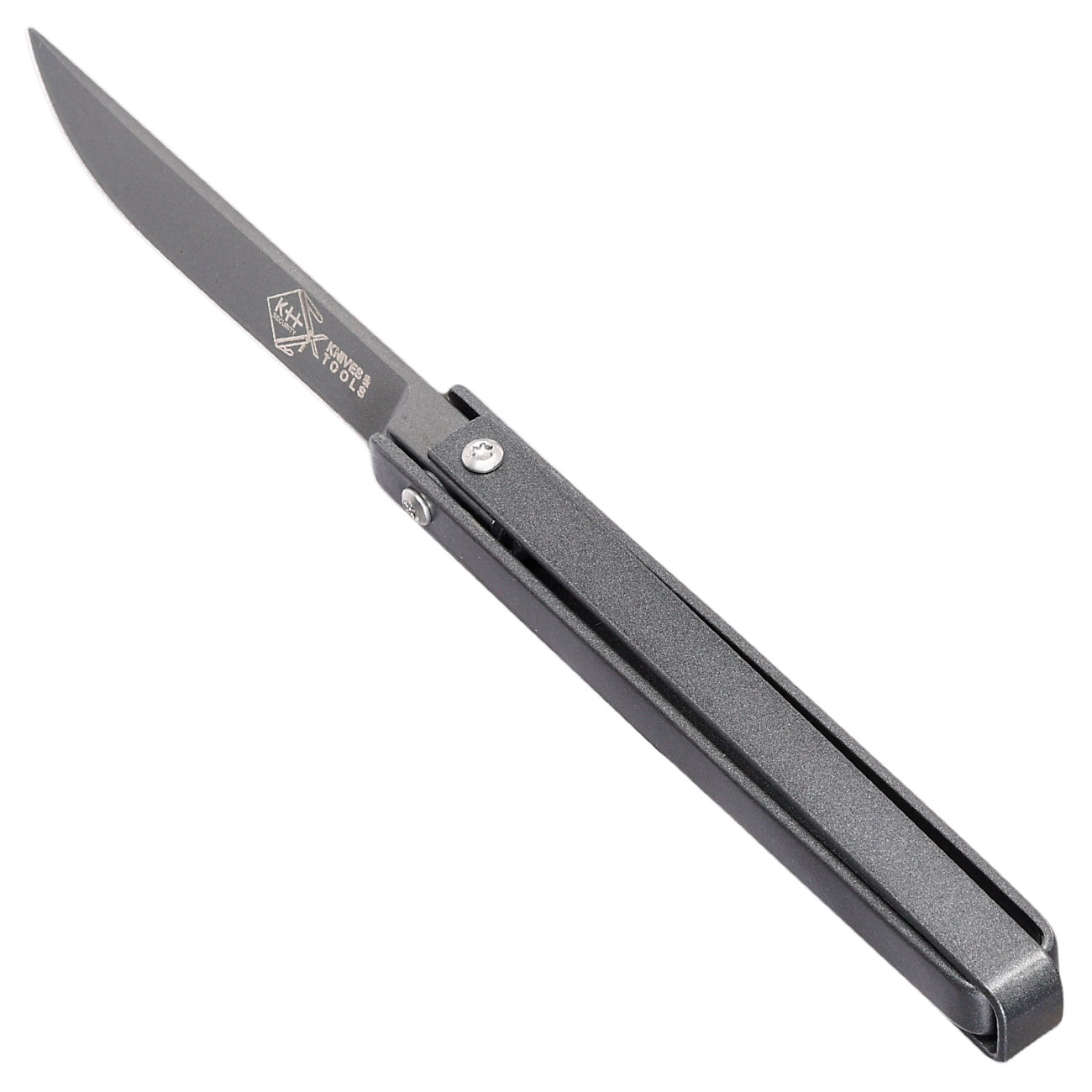 Folding Knife 360 mit Glasbrecher titan inkl. Lederholster Bild 7