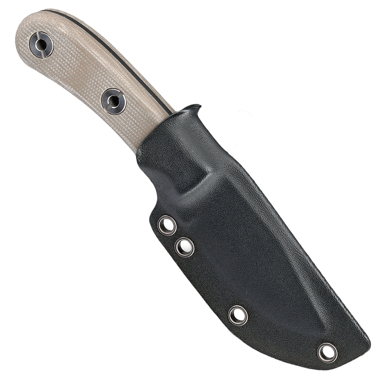 Bker Plus Outdoormesser Micro Tracker 2.0 schwarz/braun inkl. Kydexscheide Bild 4