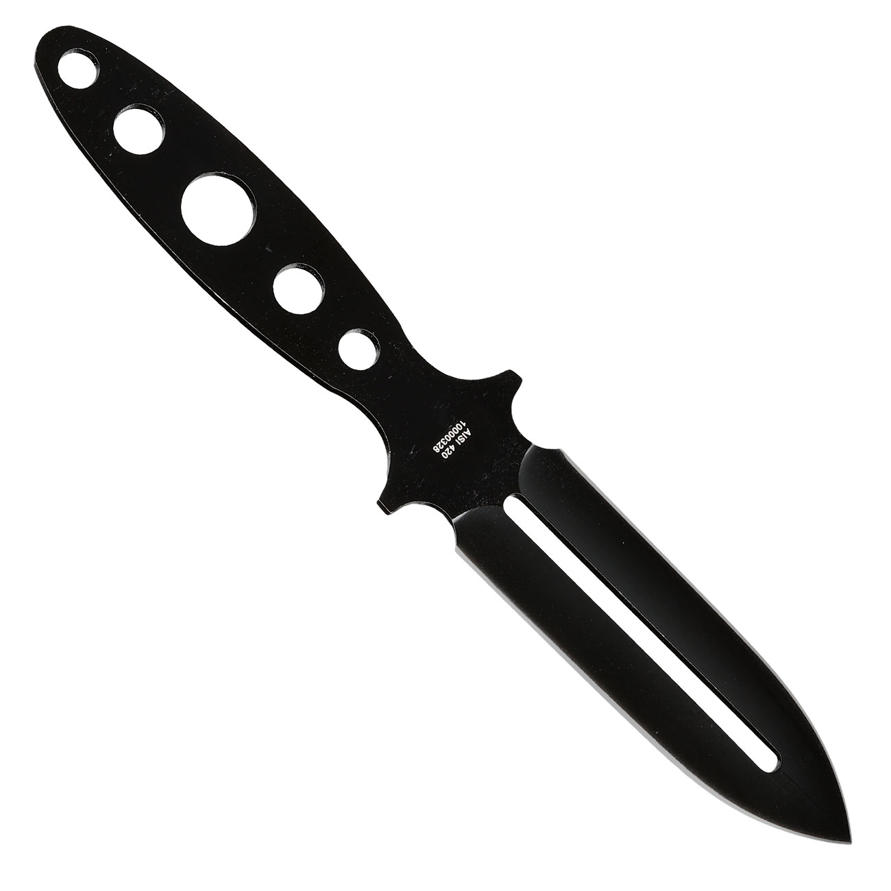 Wurfmesserset 3-teilig schwarz inkl. Nylonscheide Bild 1