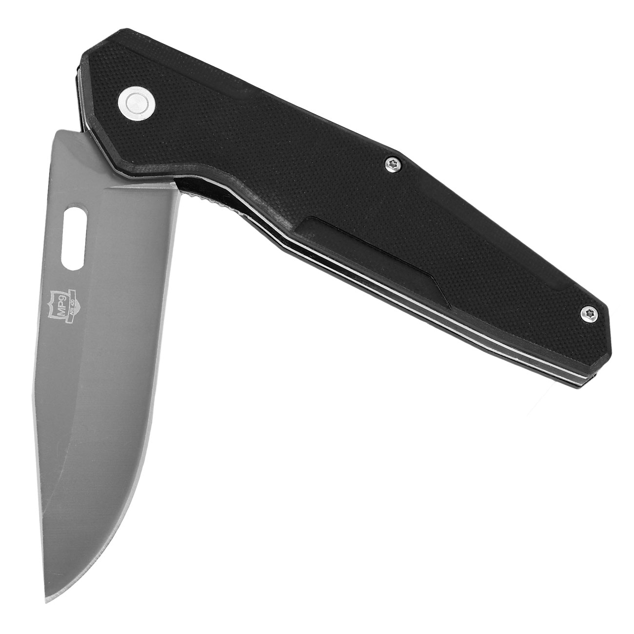 MP9 Einhandmesser G10 grau/schwarz inkl. Grtelclip Bild 3