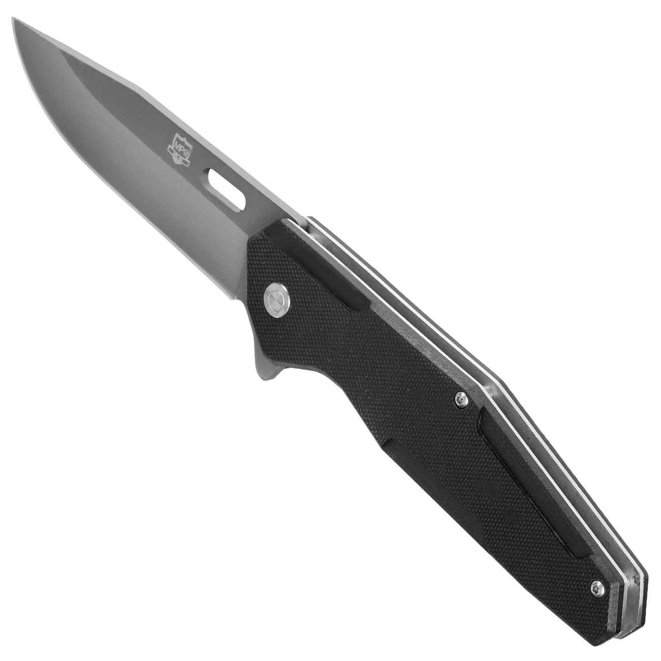 MP9 Einhandmesser G10 grau/schwarz inkl. Grtelclip Bild 6
