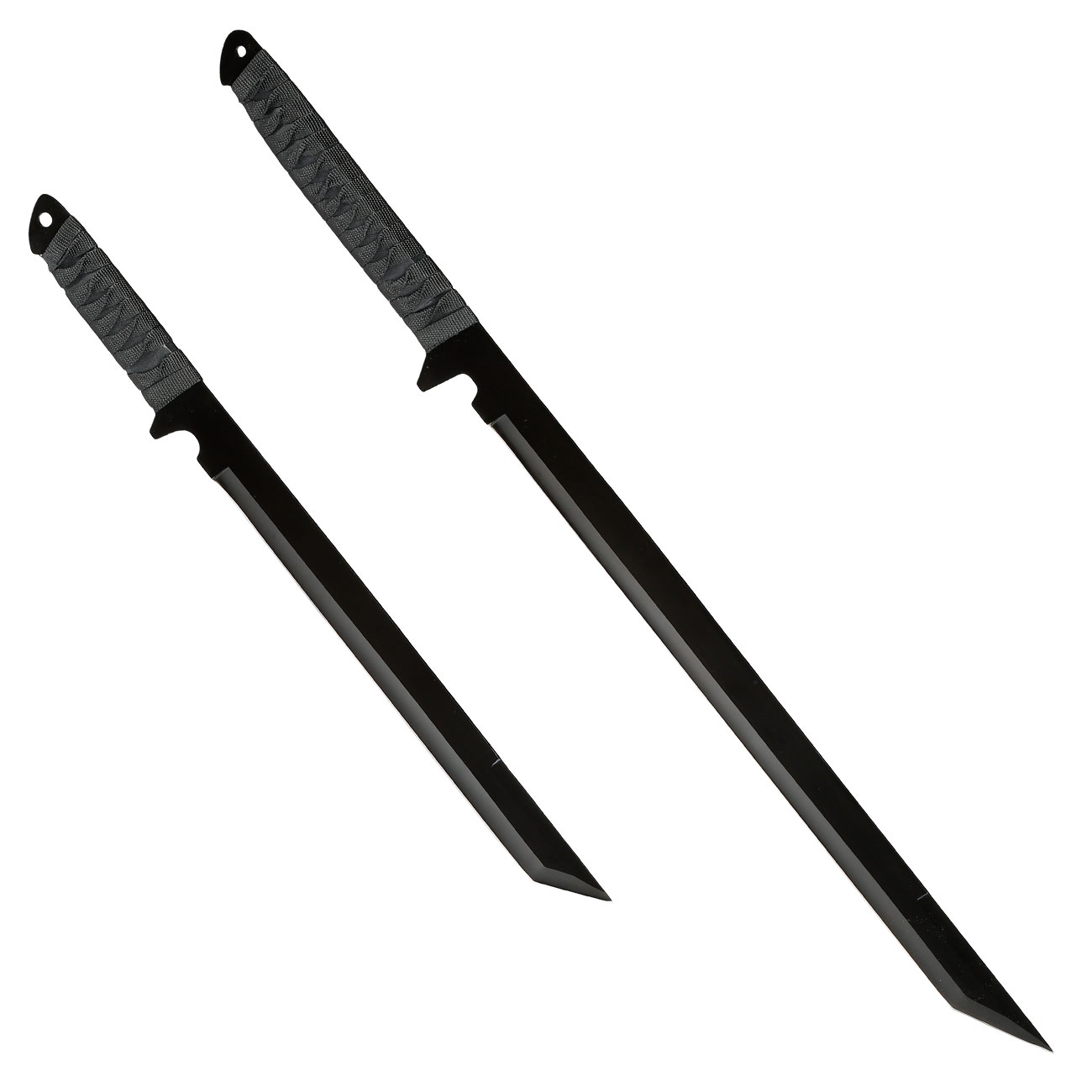 MP9 Ninja Schwertset Duo schwarz inkl. Nylonscheide Bild 1