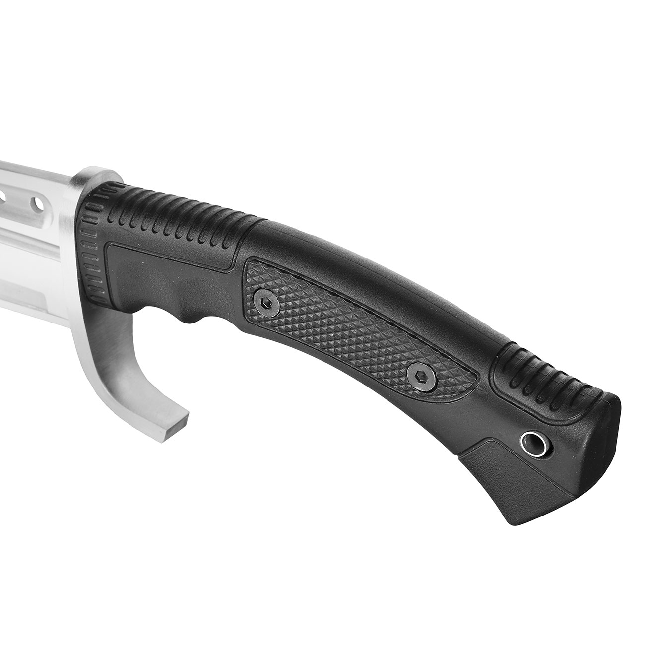 MP9 Kurzschwert silber/schwarz inkl. Lederscheide Bild 4