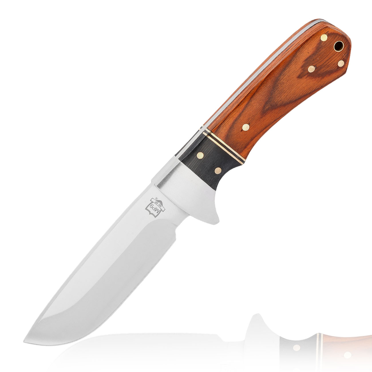 MP9 Outdoormesser Timber Steel inkl. Nylonscheide