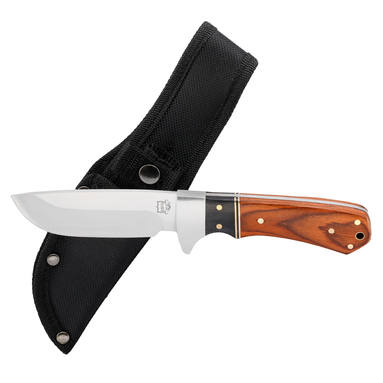 MP9 Outdoormesser Timber Steel inkl. Nylonscheide Bild 3