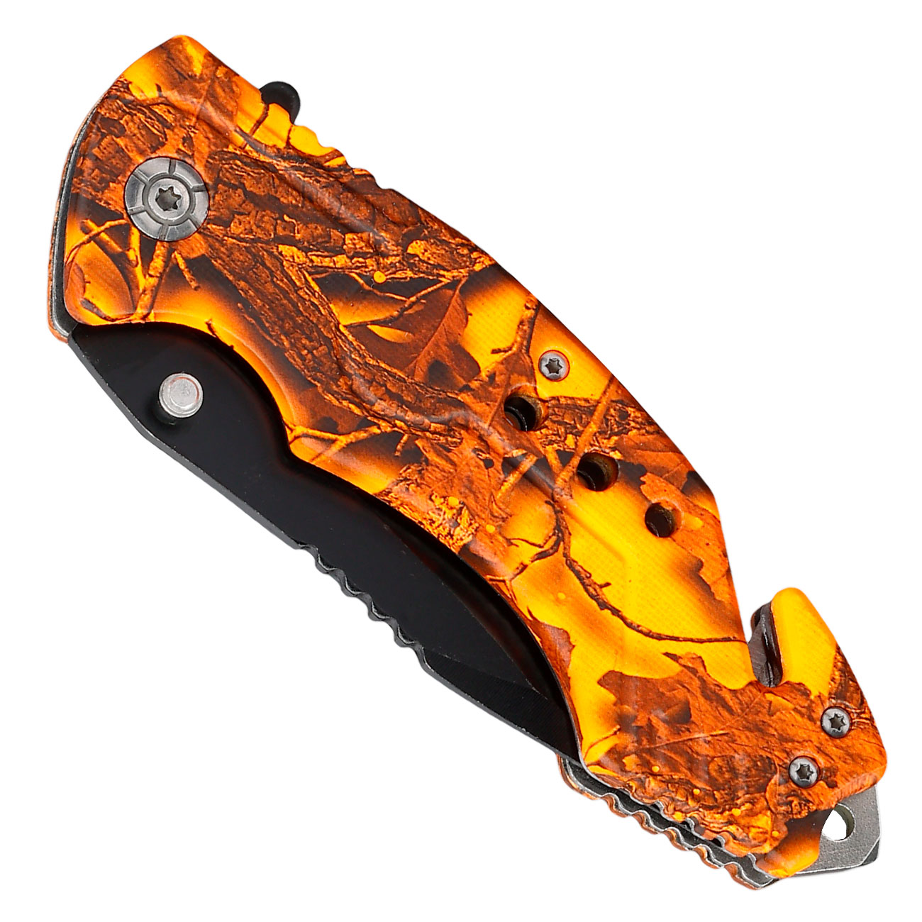 KH- Rettungsmesser orange black Bild 4