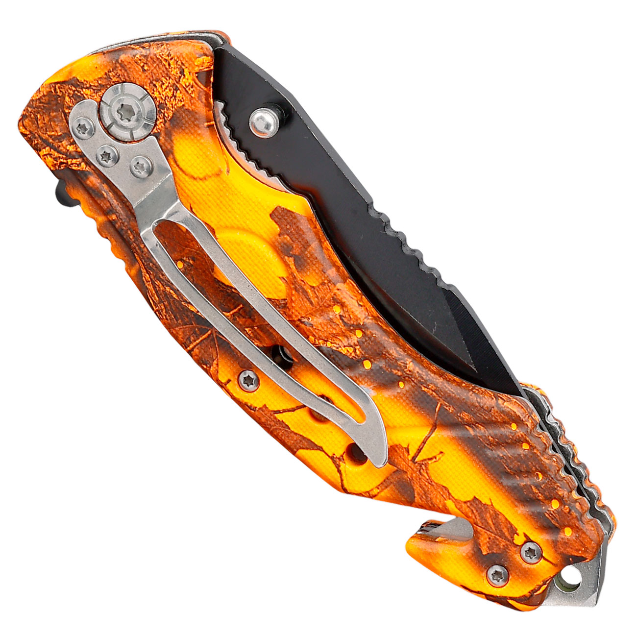 KH- Rettungsmesser orange black Bild 5