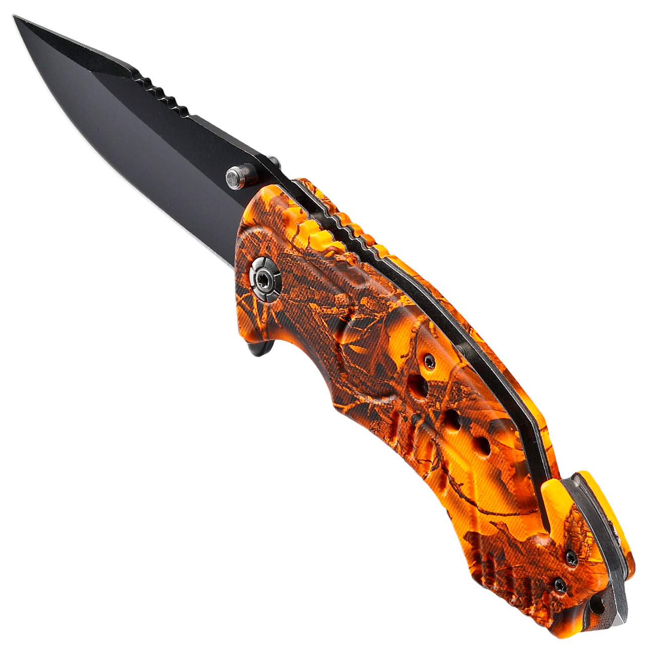 KH- Rettungsmesser orange black Bild 6