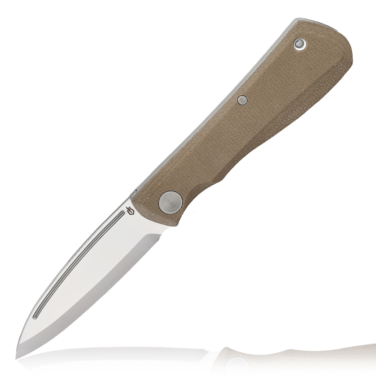 Gerber Taschenmesser Mansfield Micarta natural inkl. Grtelclip