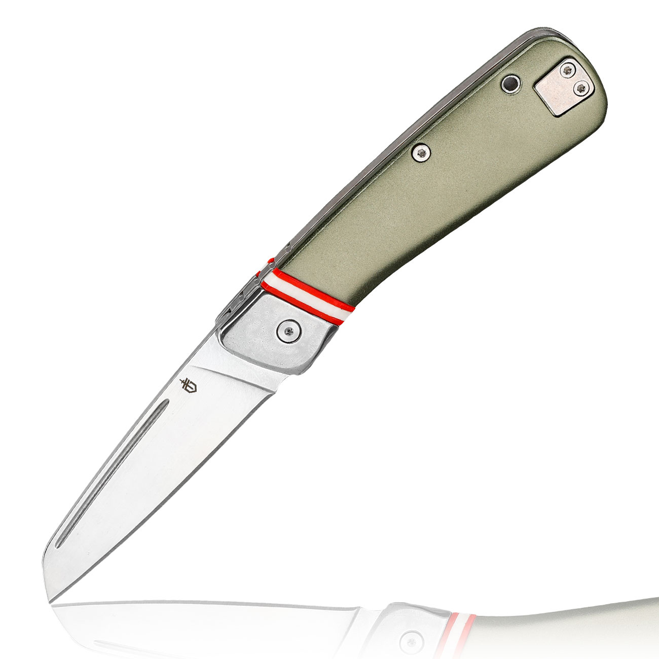 Gerber Taschenmesser Straightlace flat sage inkl. Grtelclip