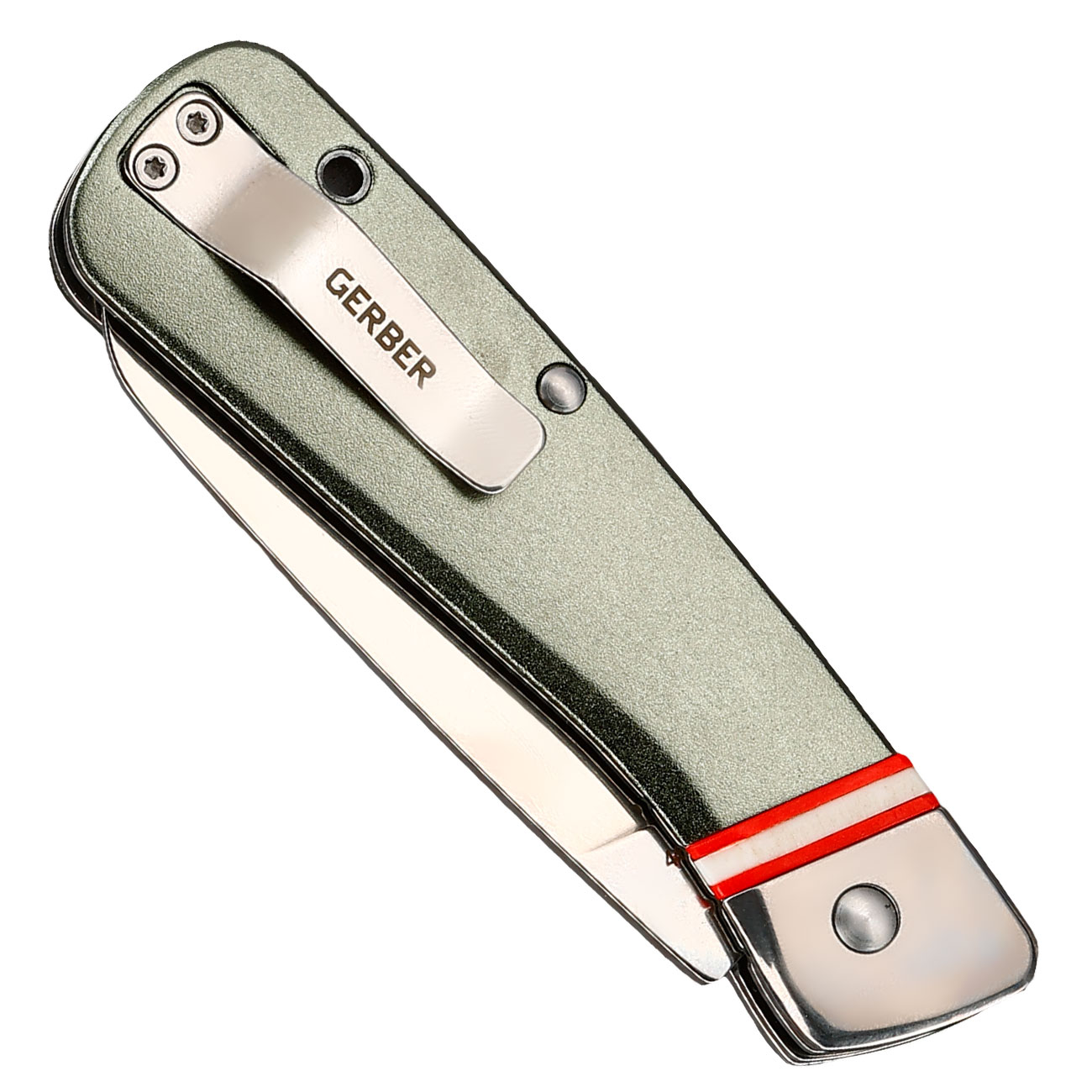 Gerber Taschenmesser Straightlace flat sage inkl. Grtelclip Bild 5