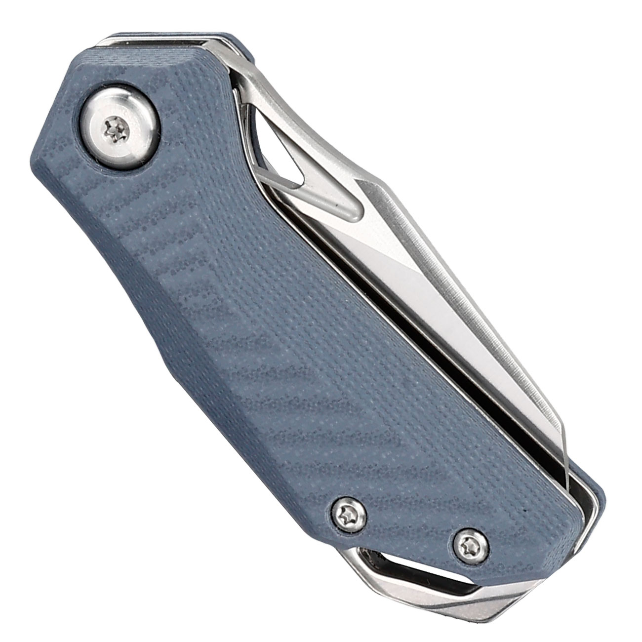 Haller Select Einhandmesser Elska silber/blau Bild 5