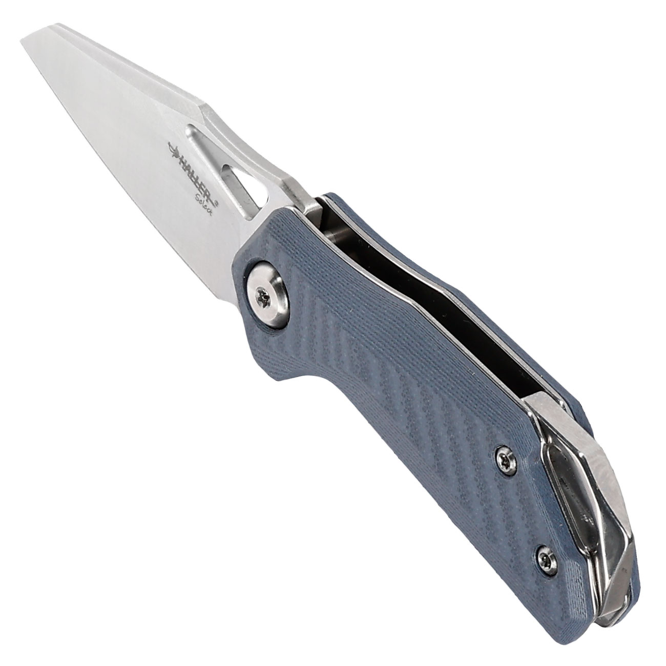 Haller Select Einhandmesser Elska silber/blau Bild 6