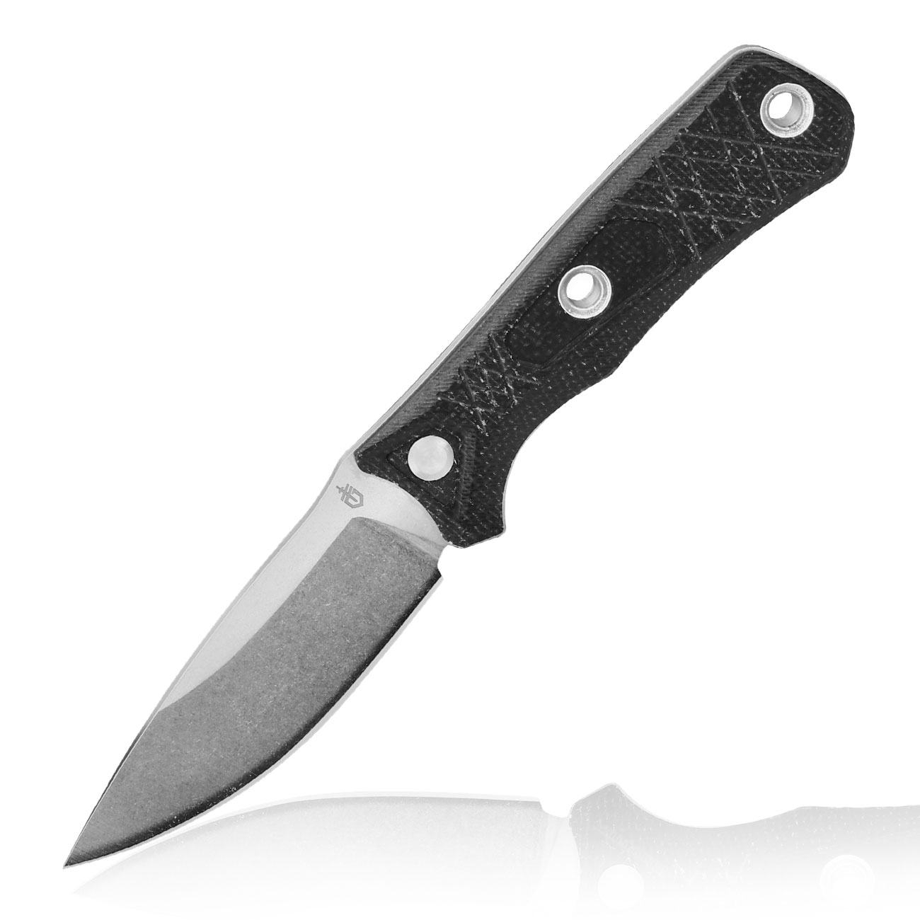 Gerber Outdoormesser Convoy silber/schwarz inkl. Kunststoffscheide