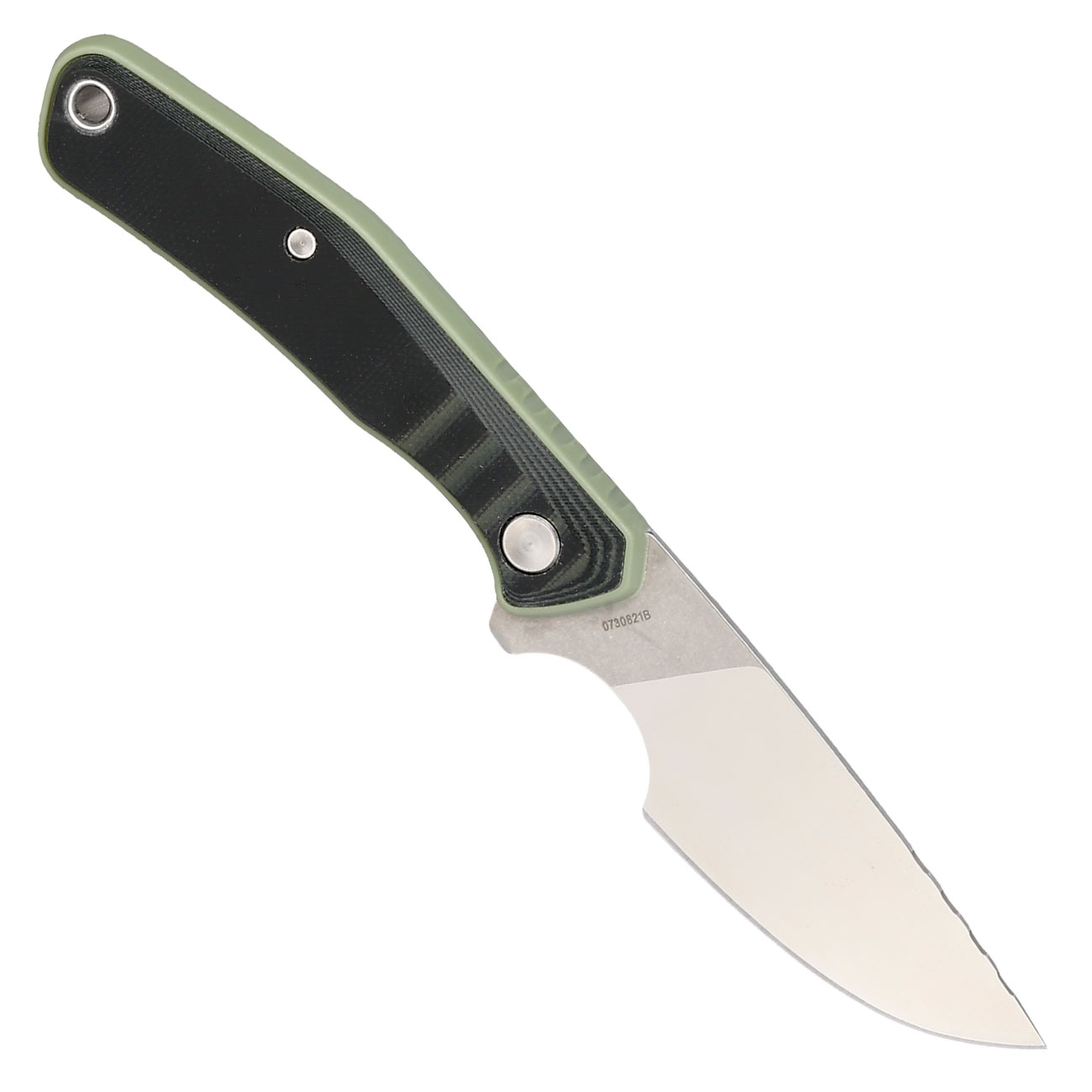 Gerber Outdoormesser Downwind Caper silber/grn inkl. Canvasscheide Bild 1