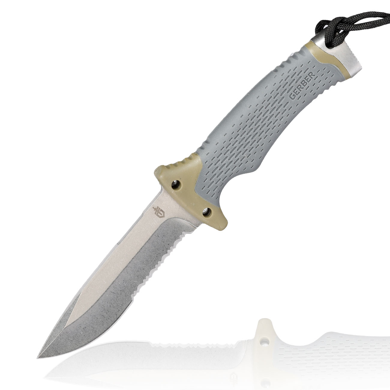 Gerber Outdoormesser Ultimate Survival SE inkl. Signalpfeife, Zndstahl, Messerschrfer & Nylonscheide
