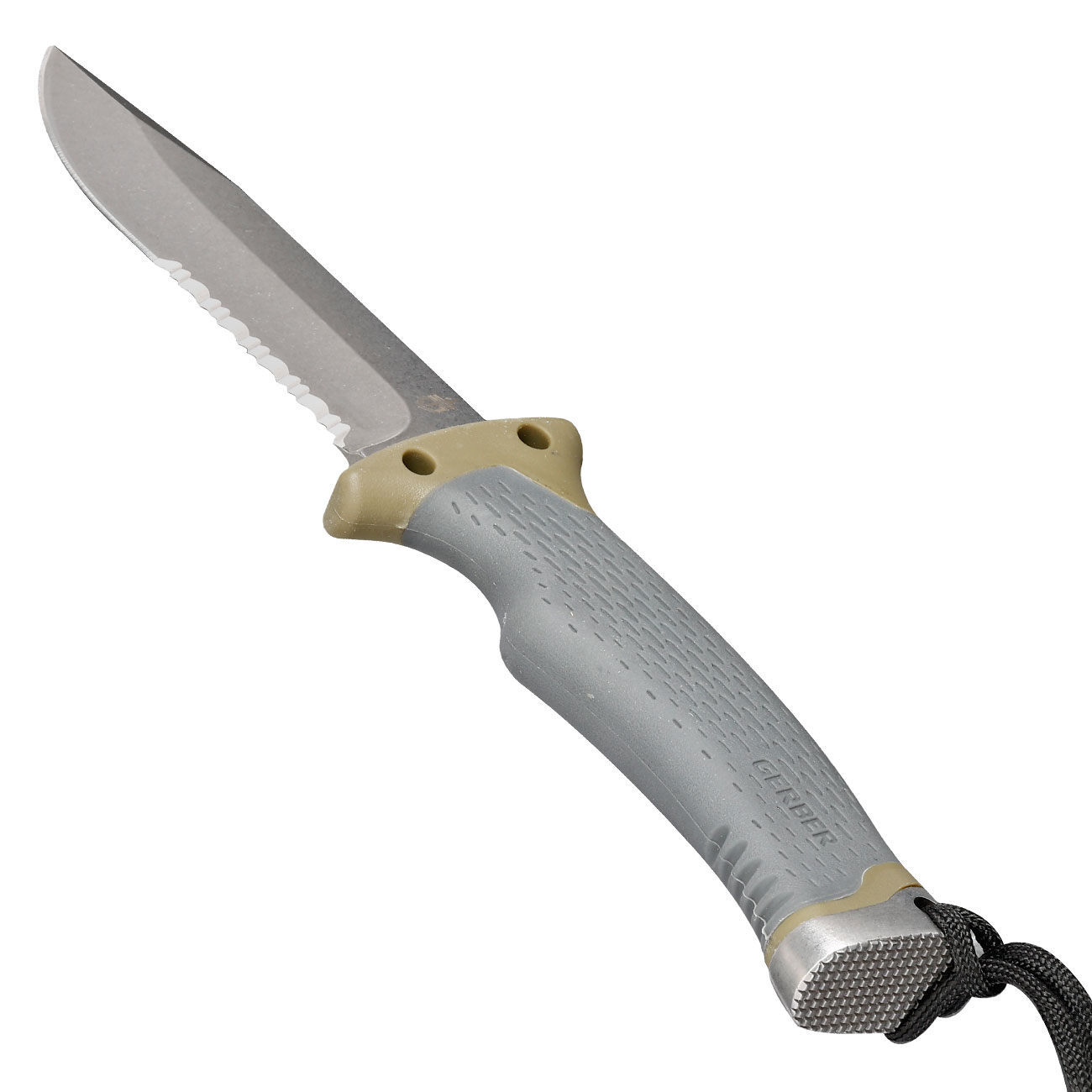 Gerber Outdoormesser Ultimate Survival SE inkl. Signalpfeife, Zndstahl, Messerschrfer & Nylonscheide Bild 2