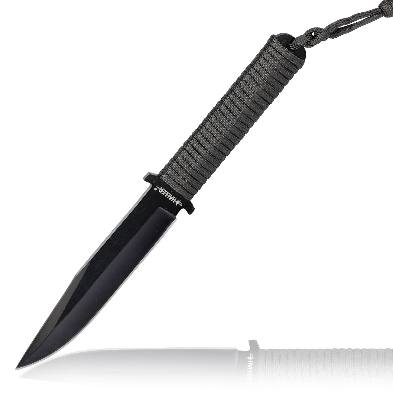 Haller Grtelmesser schwarz inkl. Nylonscheide