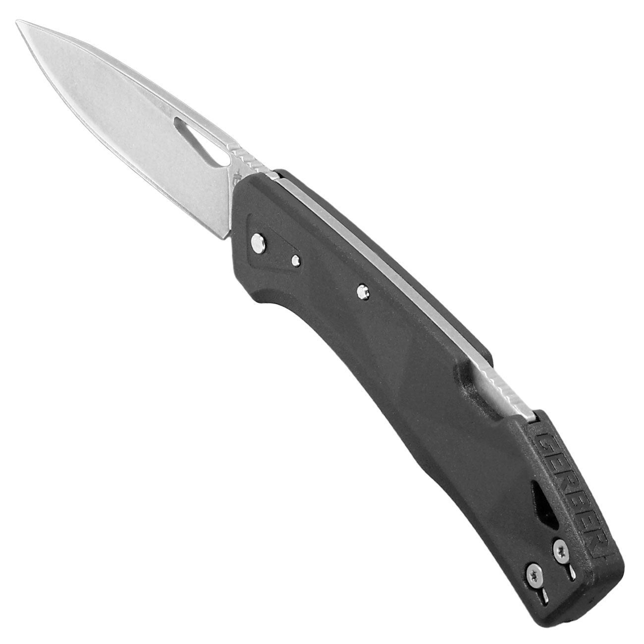 Gerber Einhandmesser LST silber/schwarz inkl. Grtelclip Bild 6
