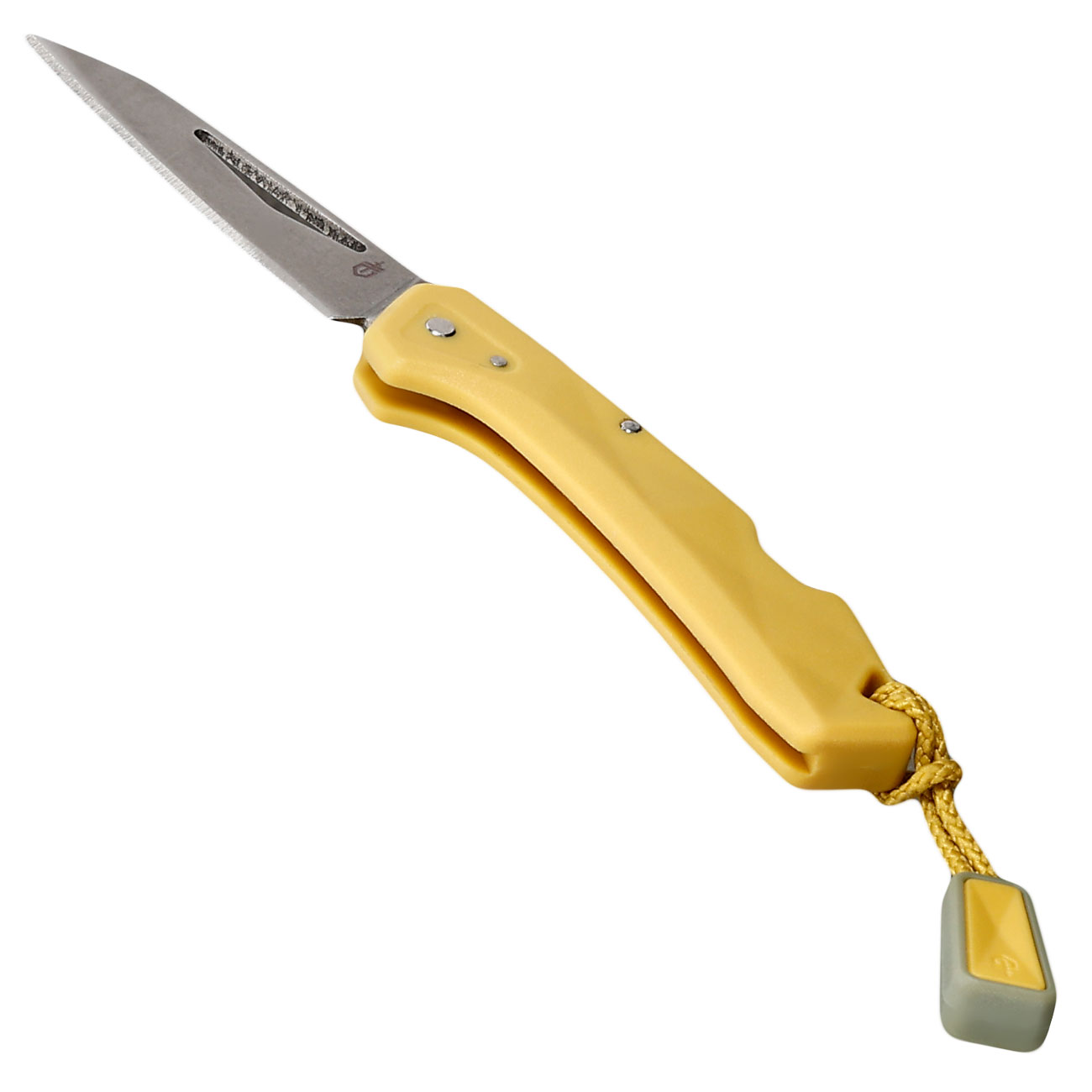 Gerber Einhandmesser LST Mini silber/senfgelb inkl. Anhnger Bild 2