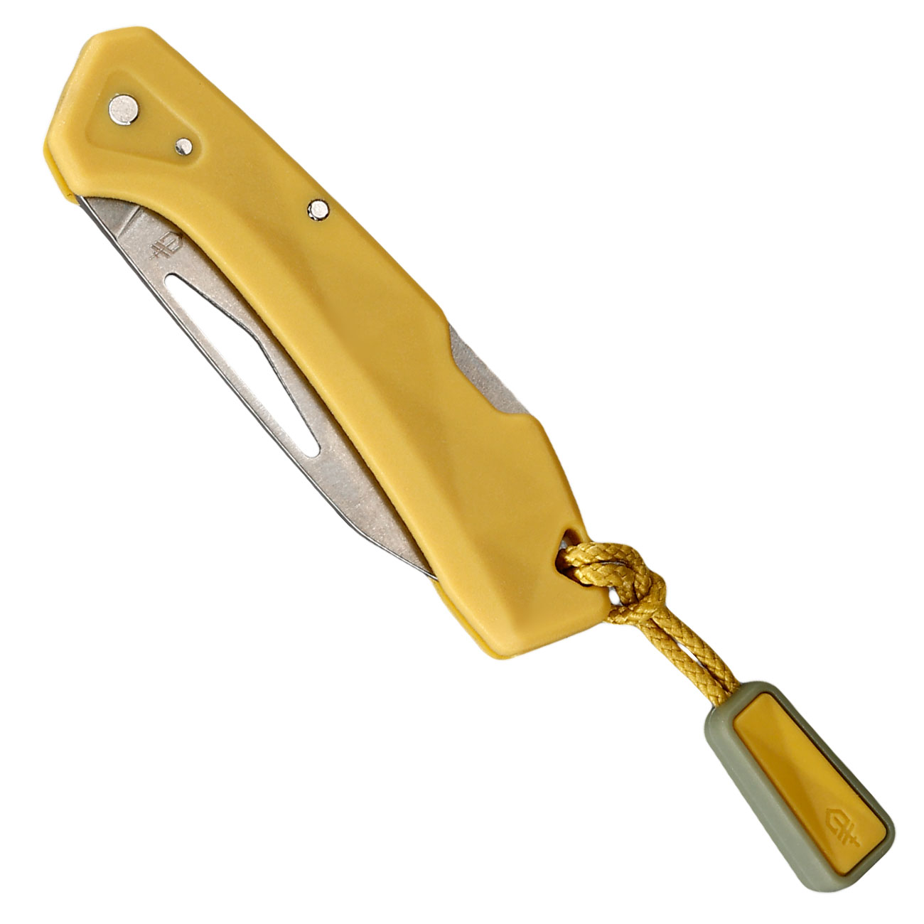 Gerber Einhandmesser LST Mini silber/senfgelb inkl. Anhnger Bild 4