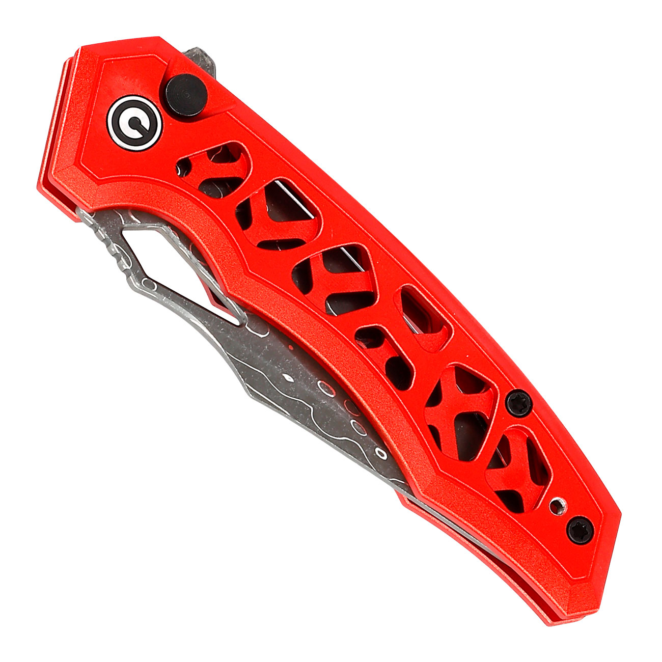 CIVIVI Anaaki Damascus Red Aluminium Bild 3