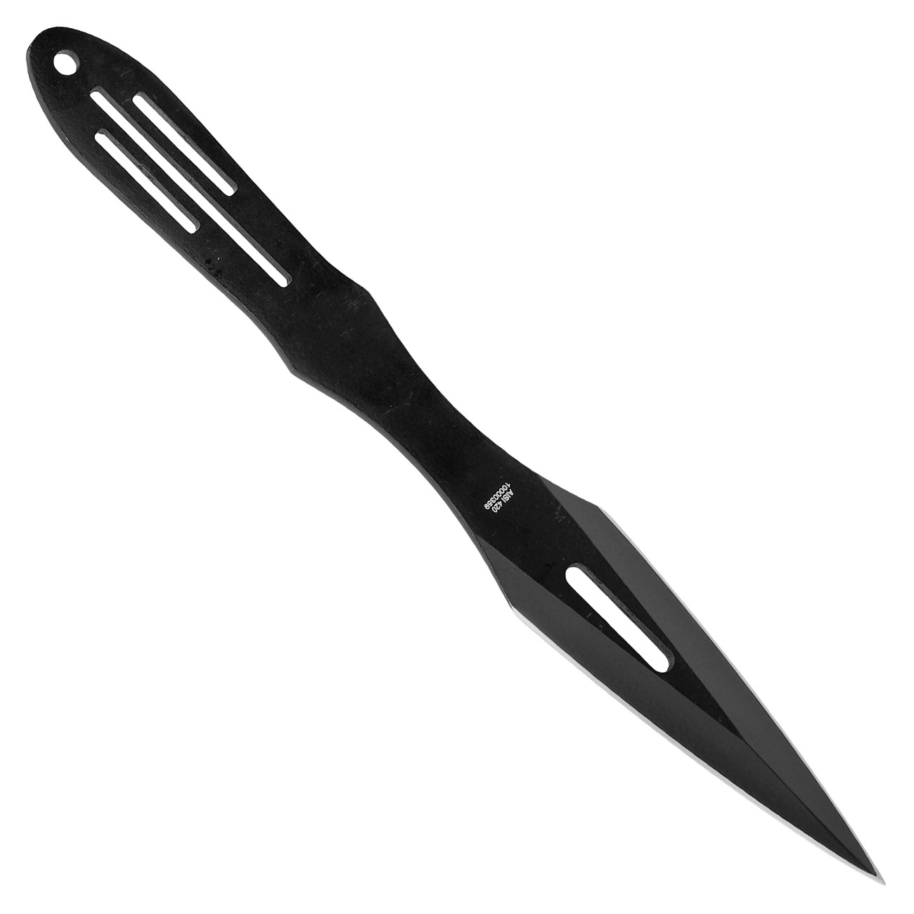 CJH 3 tlg. Wurfmesser-Set Stahl AISI 420 beschichtet, Spinnenmotiv Bild 1