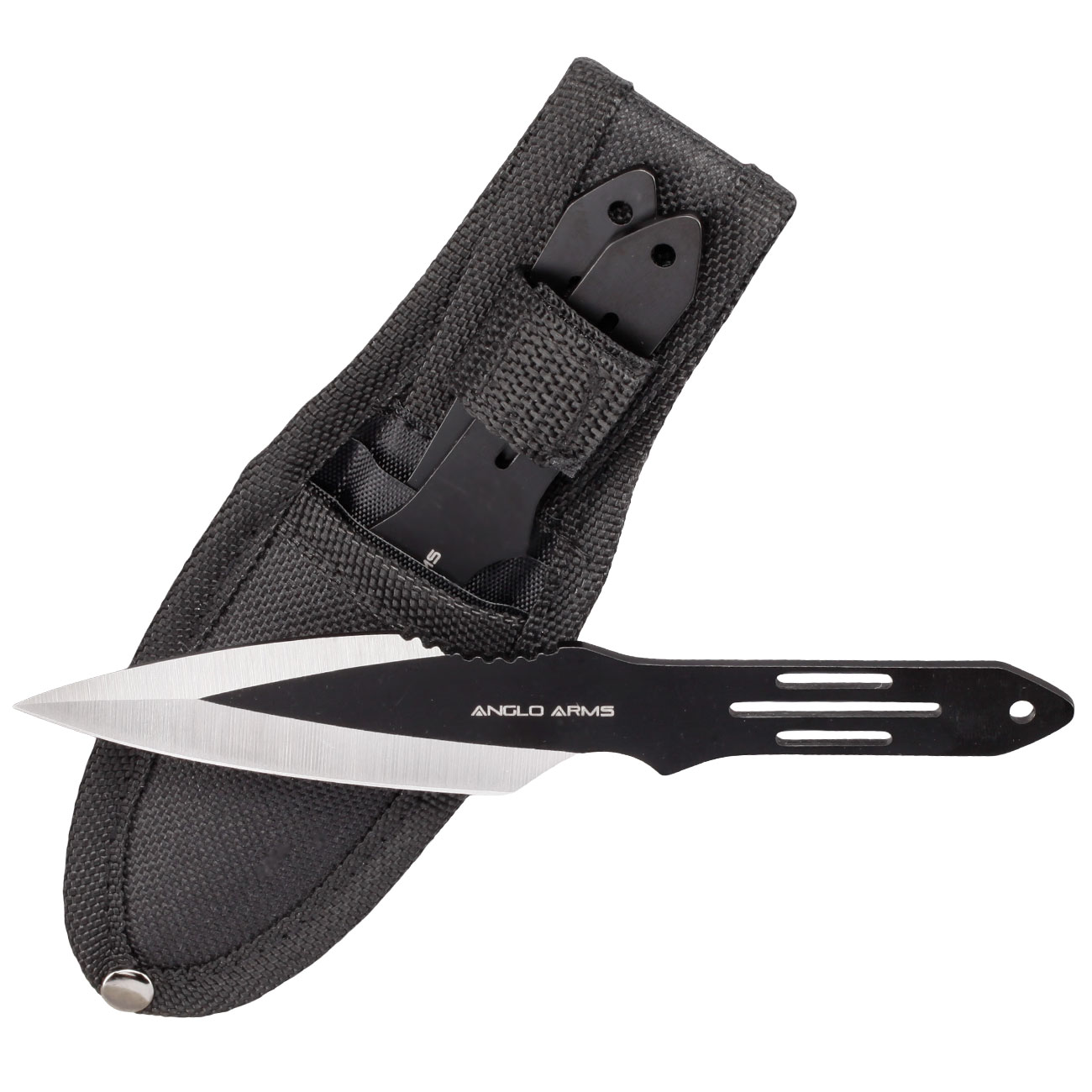 Anglo Arms Wurfmesser Set 3-teilig schwarz